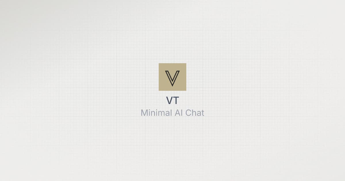 VT Chat - Product Image