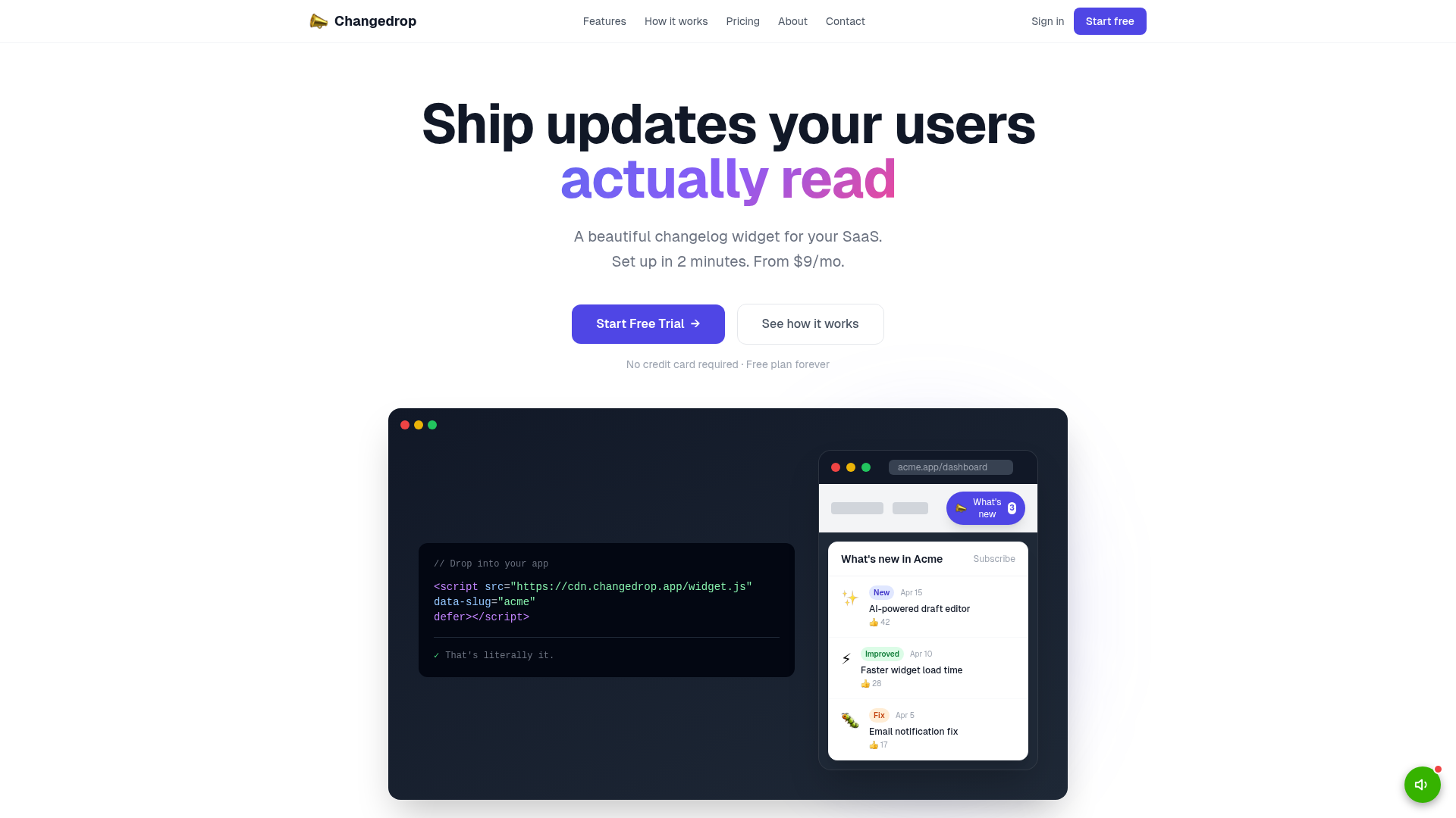 Changedrop - Product Image