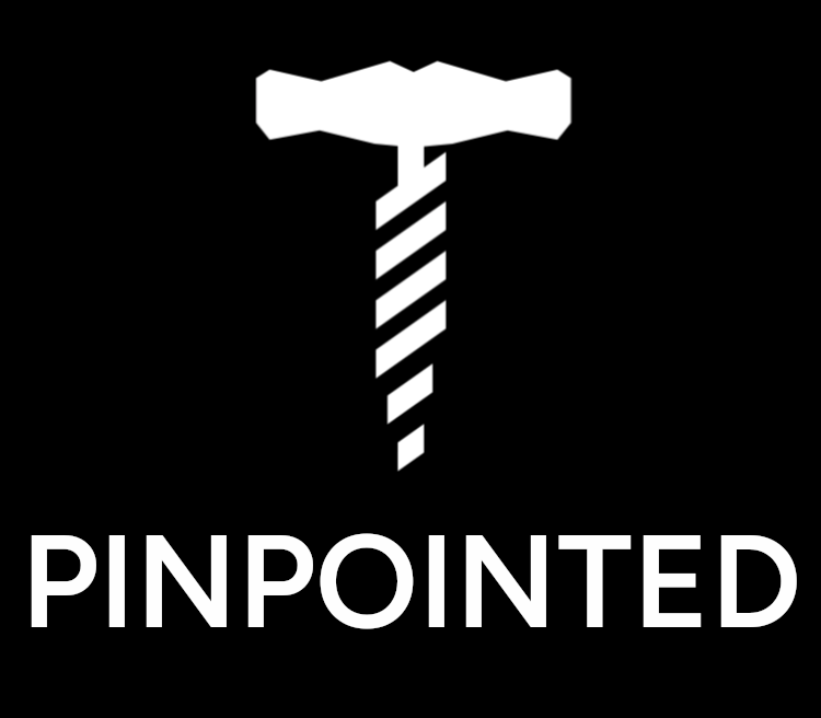 Pinpointed logo