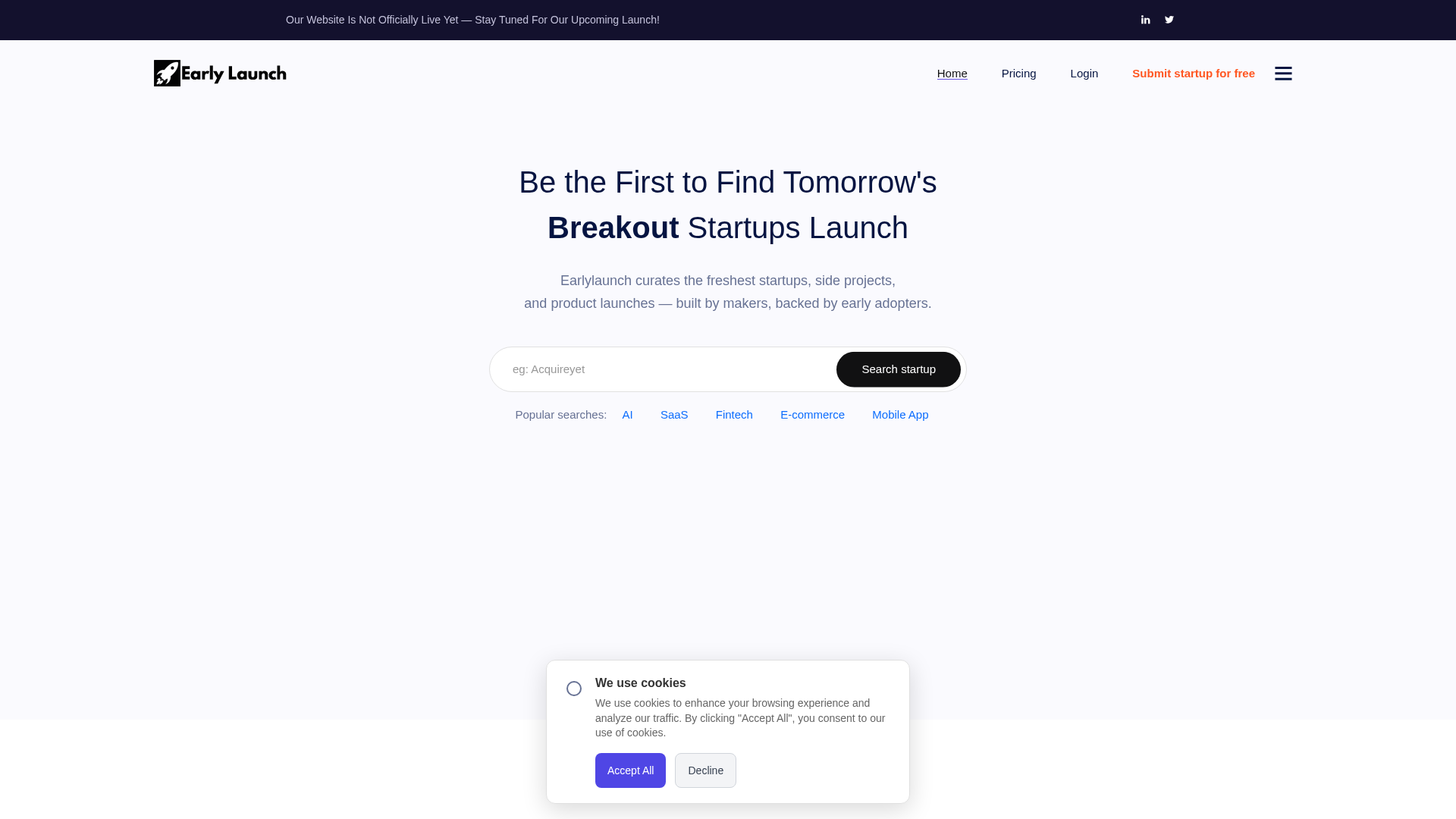 Earlylaunch - Product Image