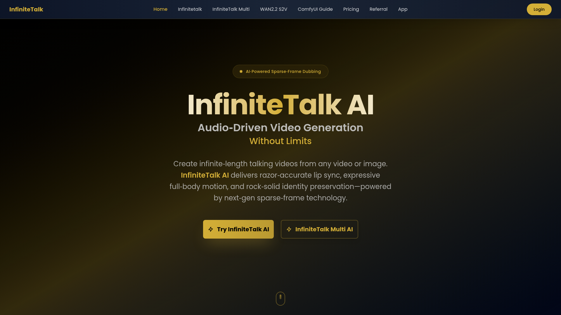 InfiniteTalk AI - Product Image