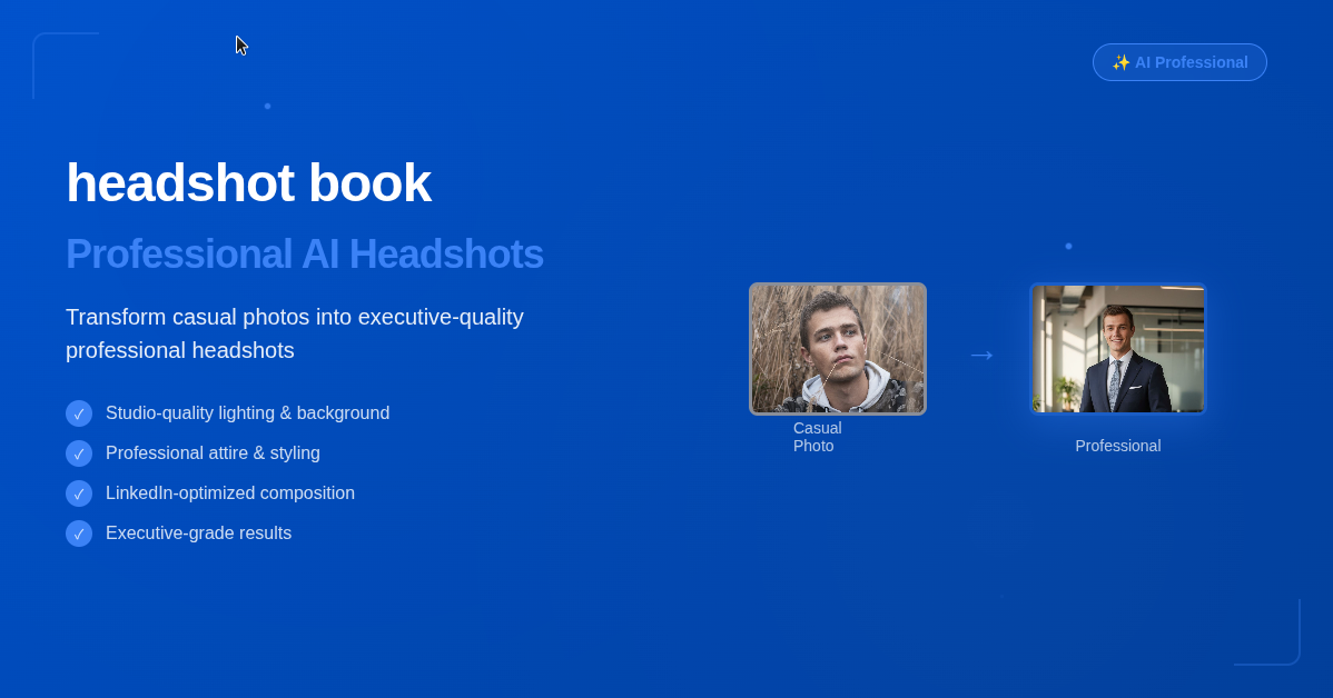 HeadshotBook - Product Image