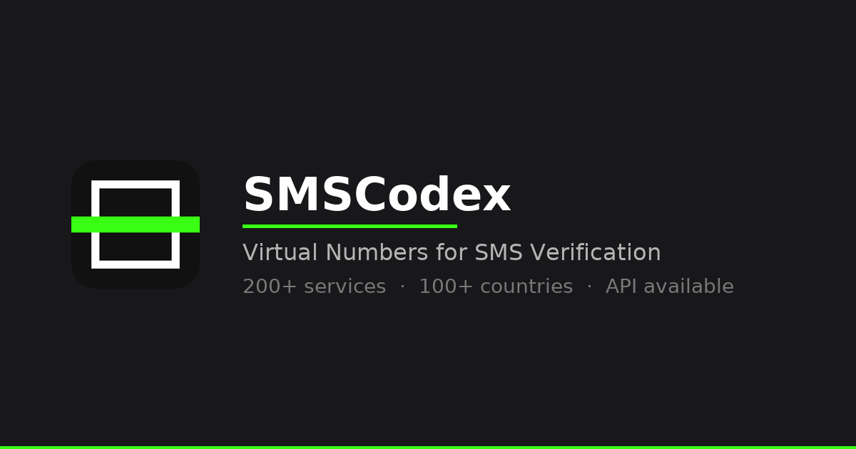 SMSCodex - Product Image