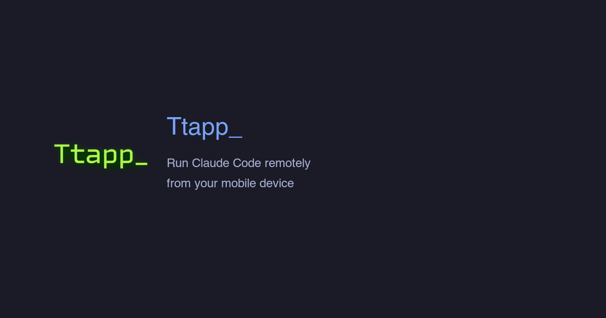 ttapp - Product Image