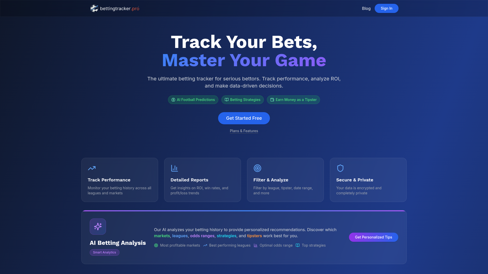 BettingTracker.Pro - Product Image