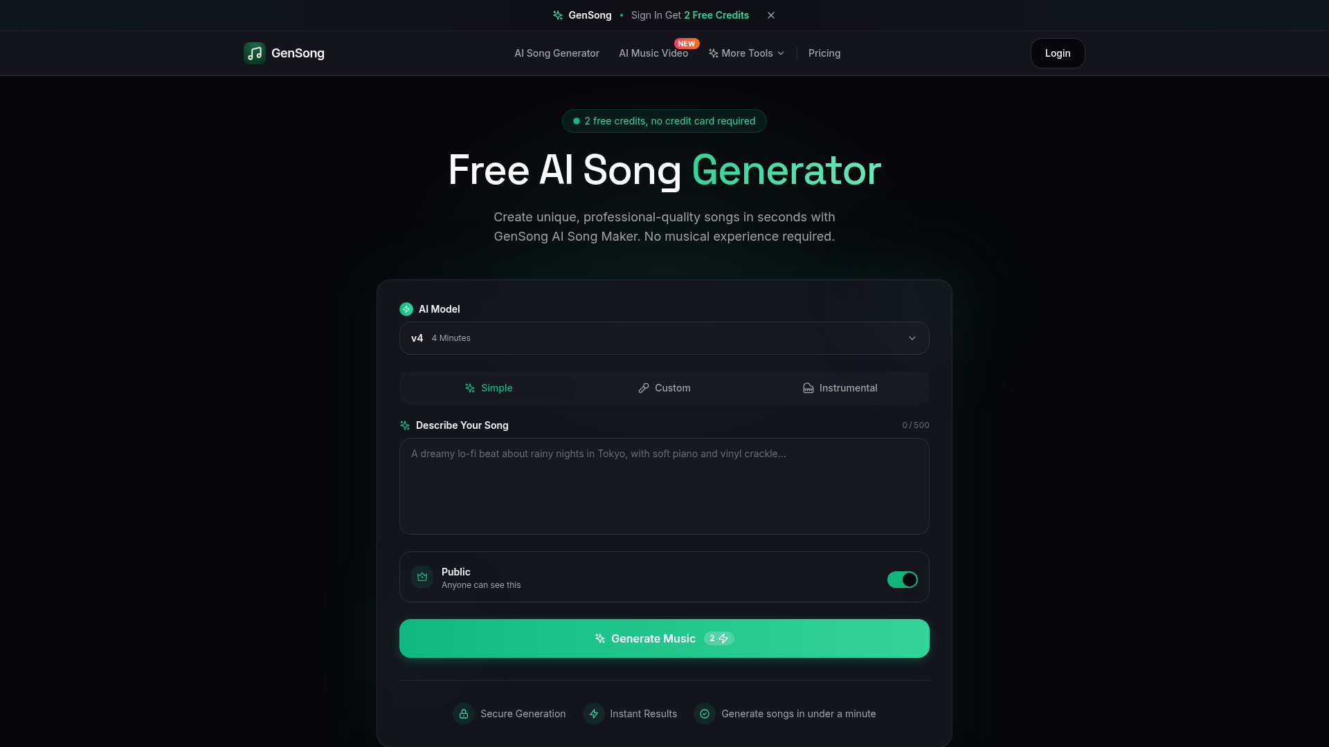 GenSong - Product Image