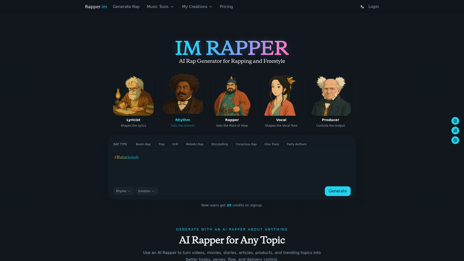 Rapper.im - Product Image