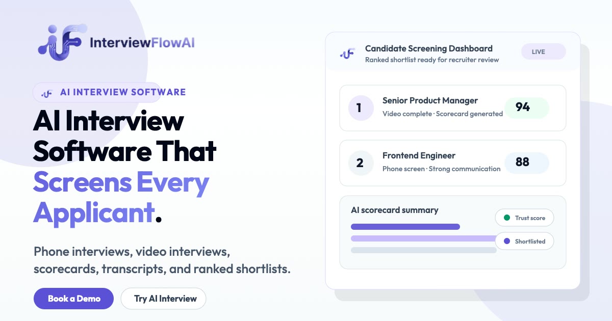 InterviewFlowAI - Product Image