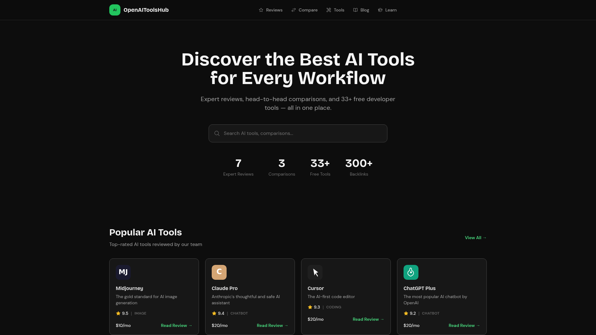 OpenAIToolsHub - Product Image