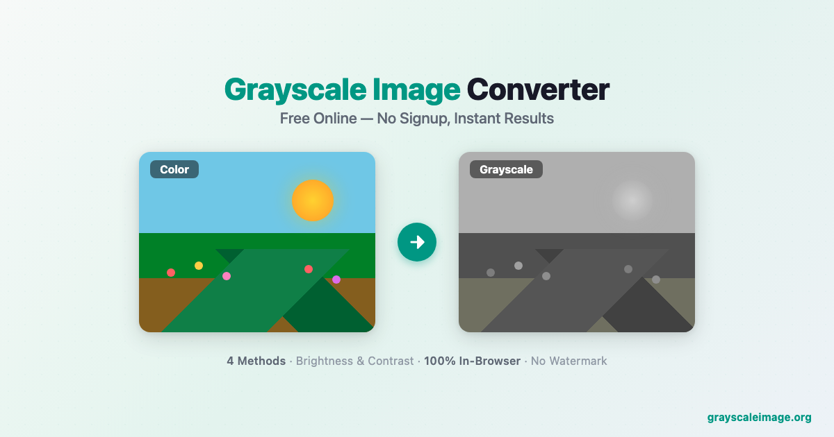 Grayscale Image - Product Image