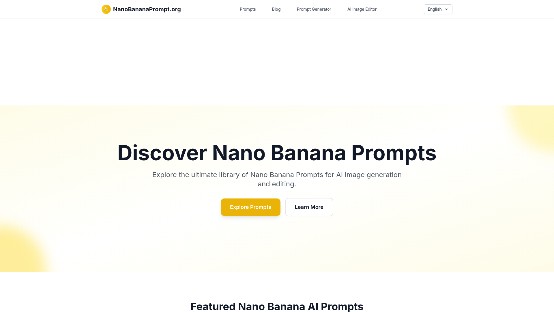 Nano Banana Prompt - Product Image