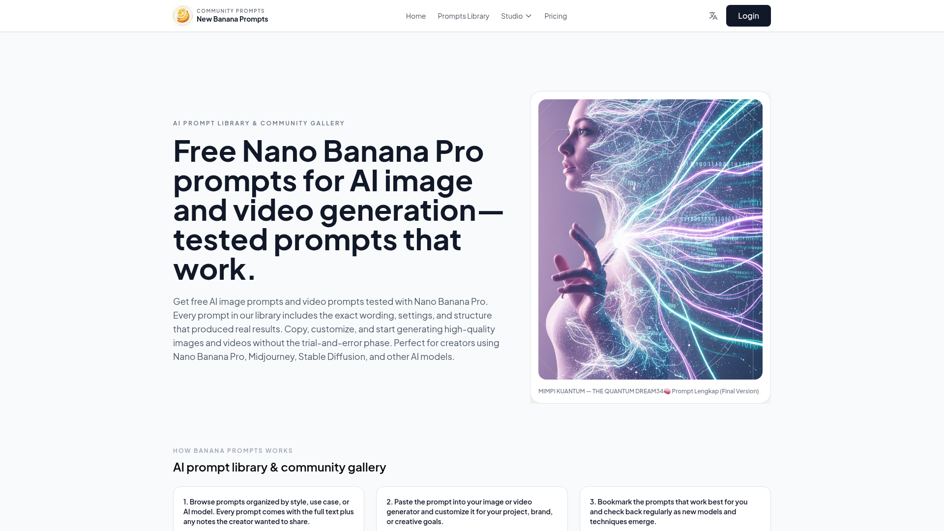 100% Free Nano Banana Pro Prompts — New Banana Prompts logo