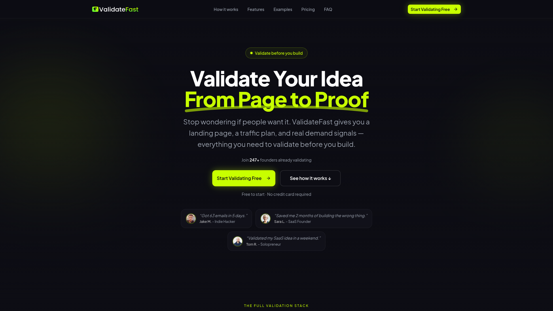 ValidateFast - Product Image