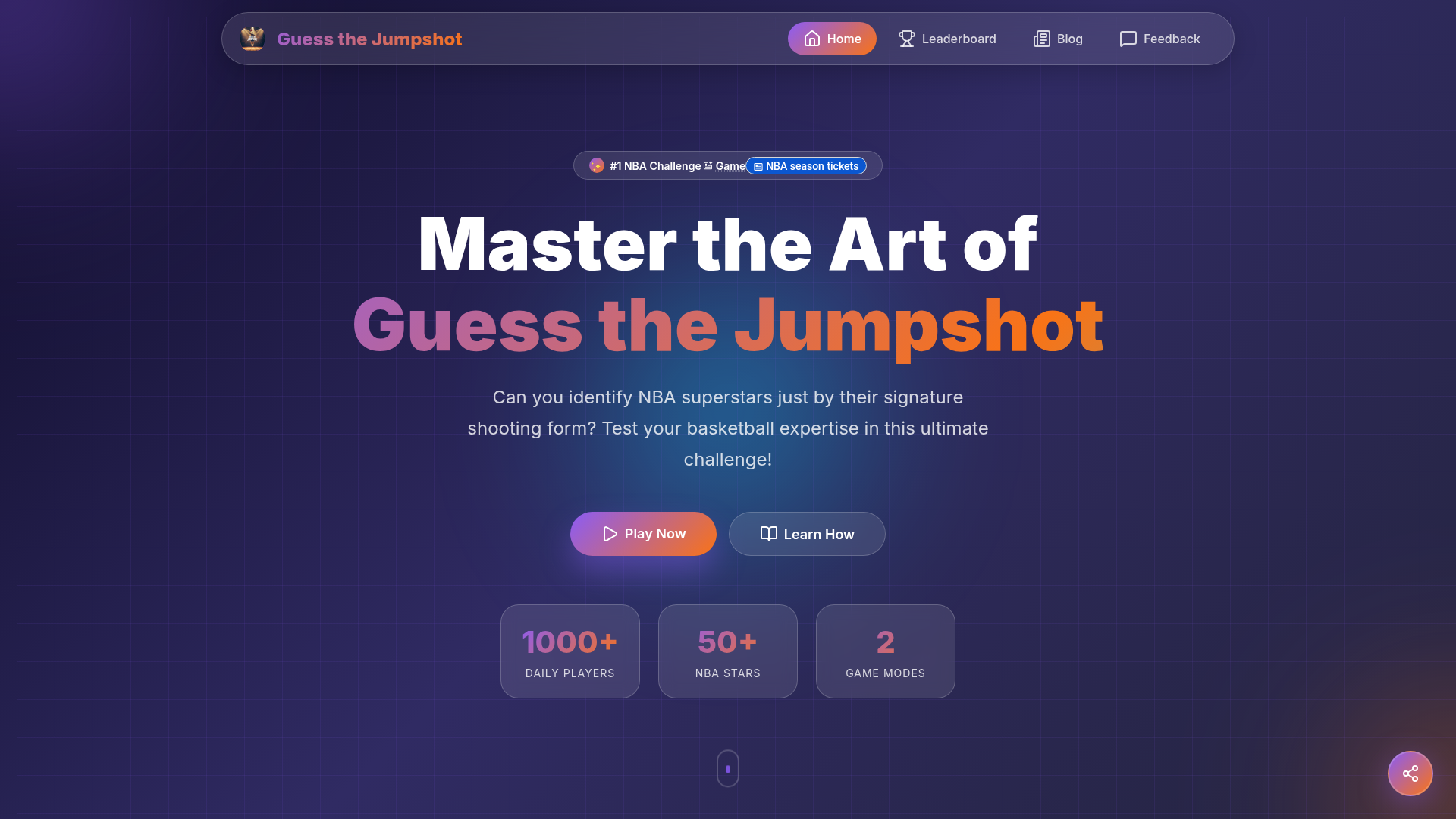 Guess the Jumpshot - Product Image