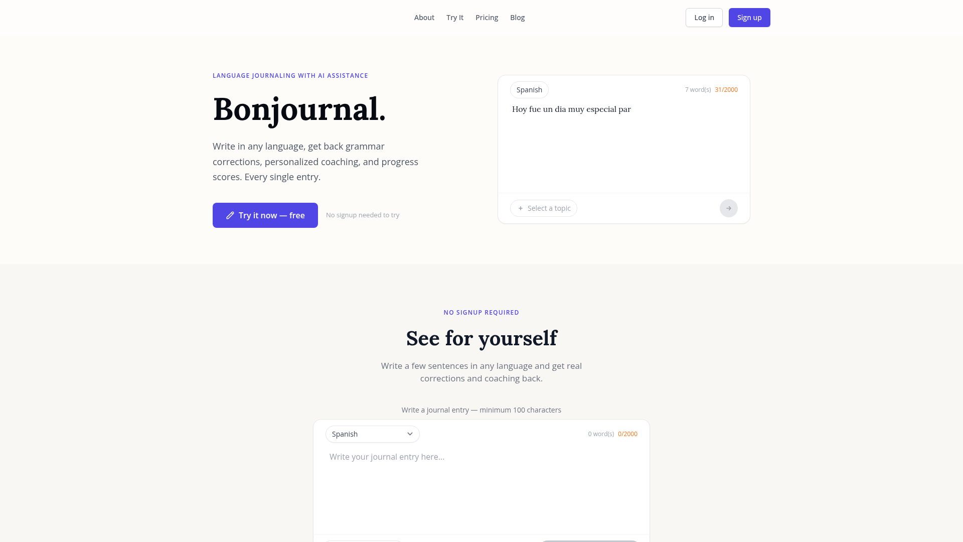 Bonjournal - Product Image