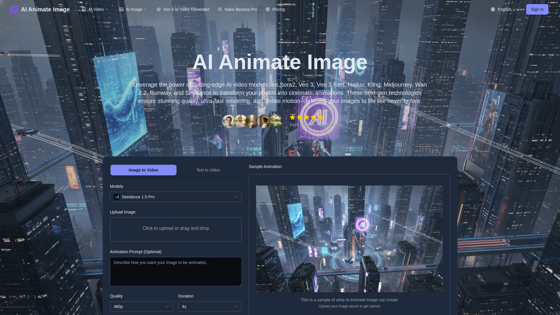 AI Animate Image - Product Image