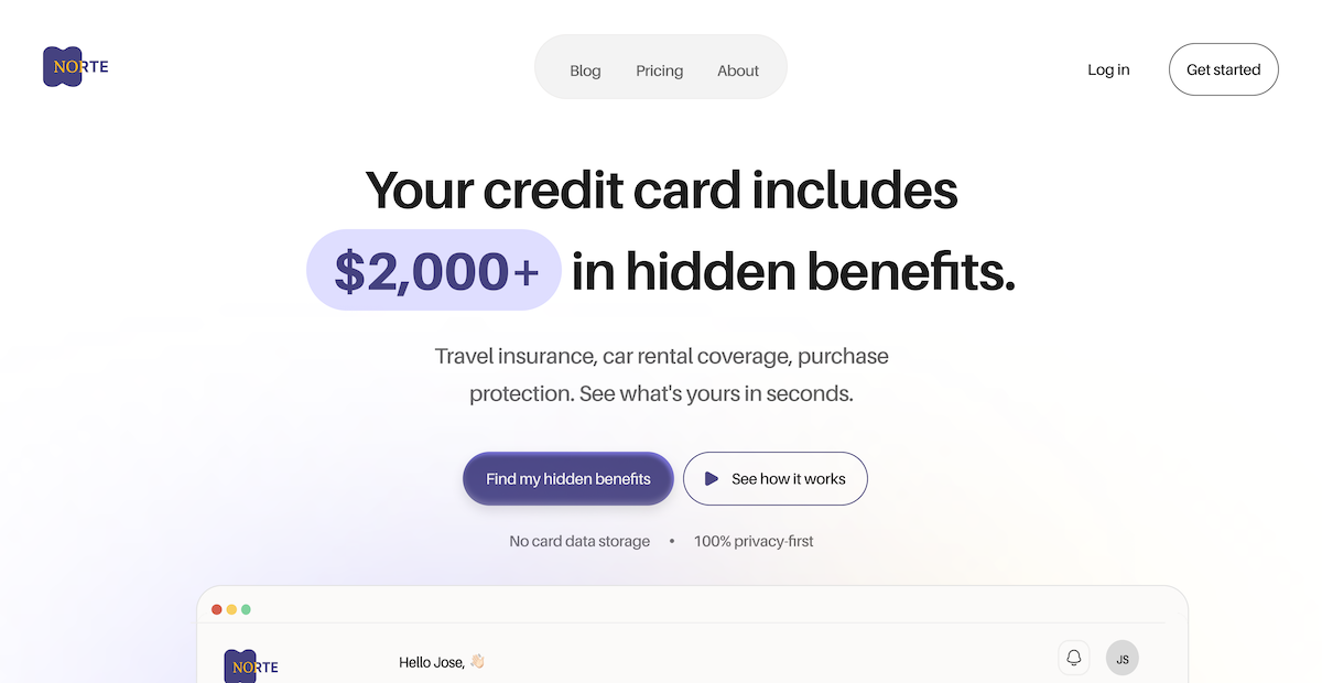 CardBenefits - Product Image