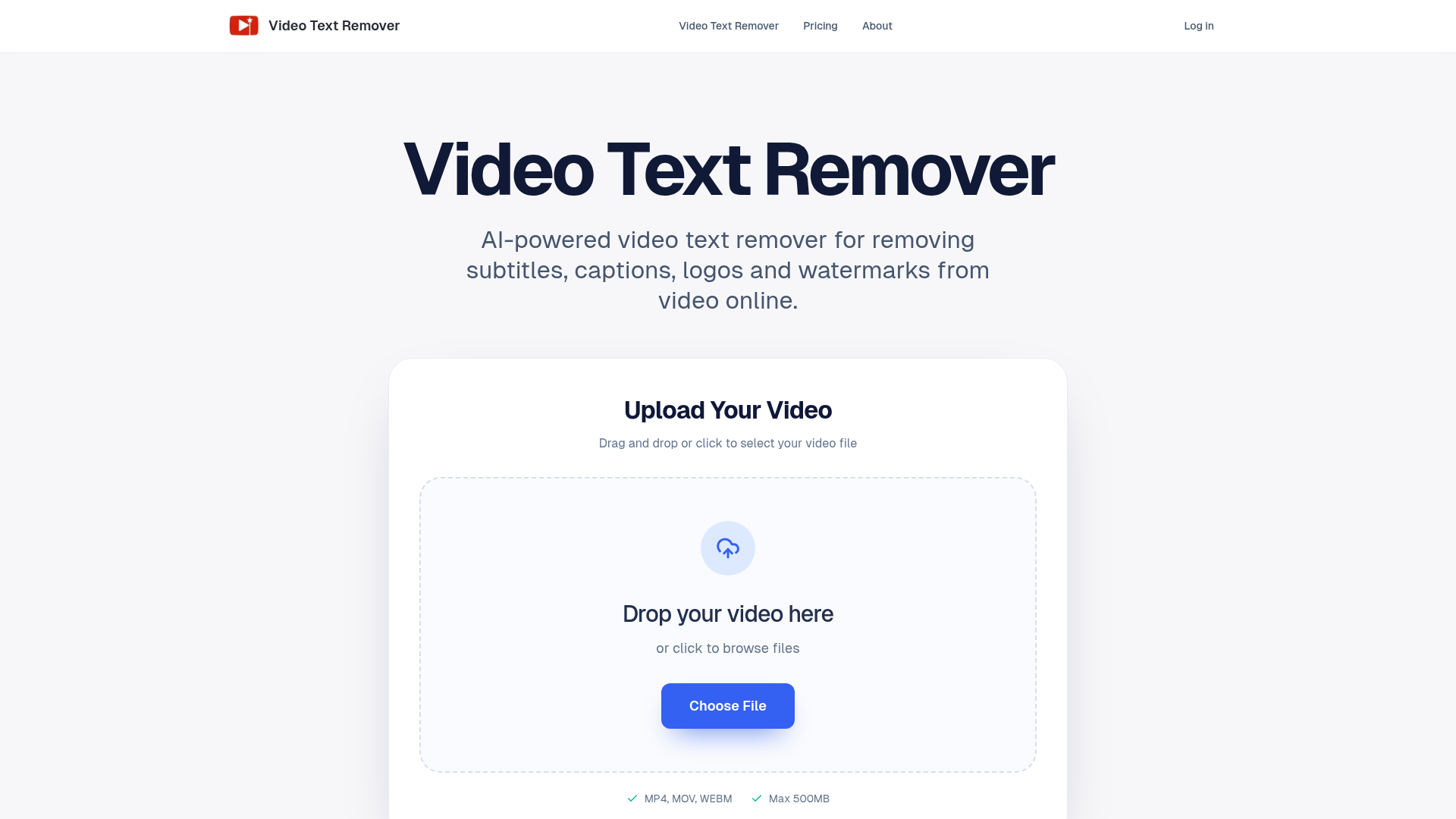 Video Text Remover - Product Image