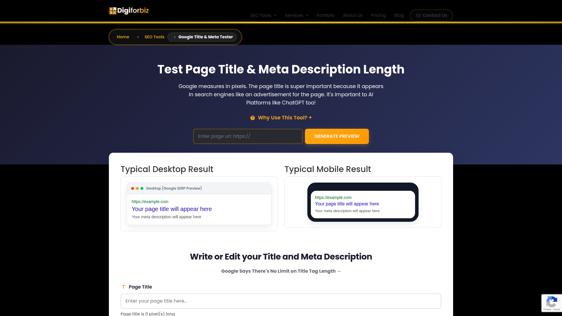 Google Title & Meta Tester - Product Image