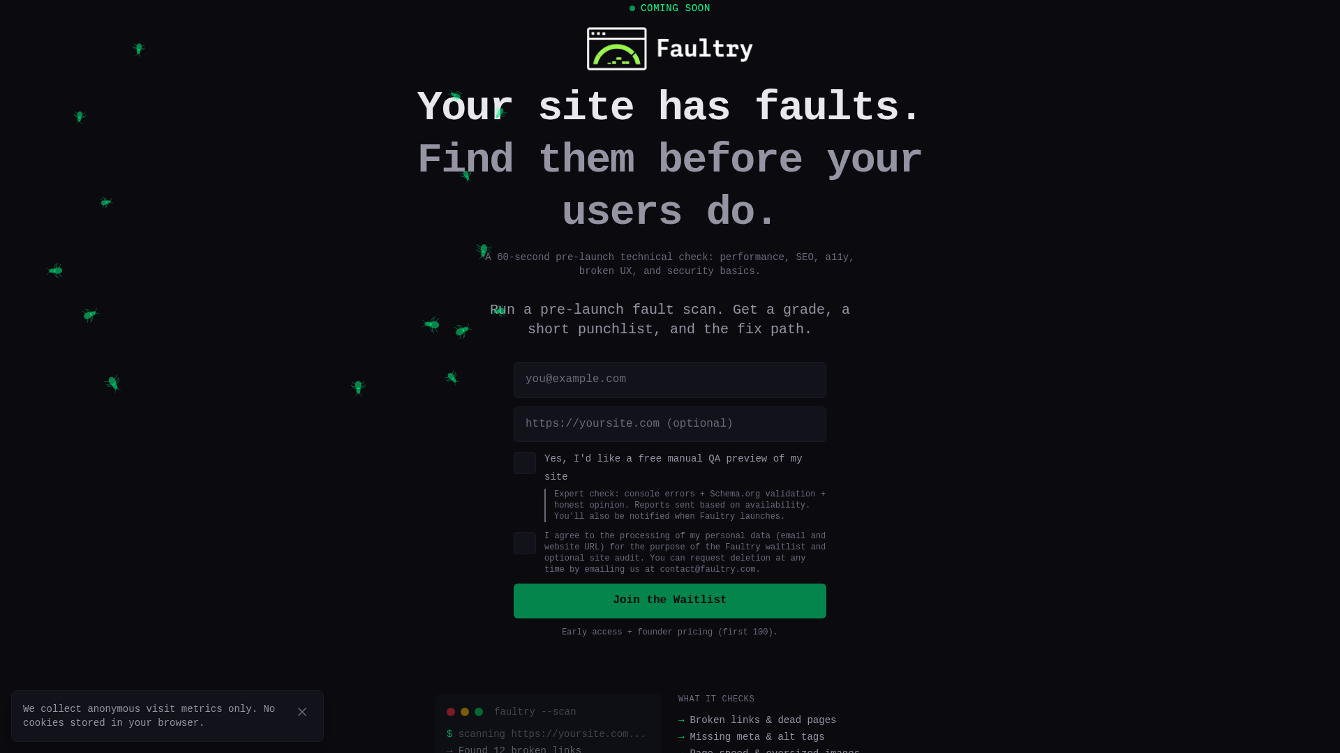 Faultry - Product Image