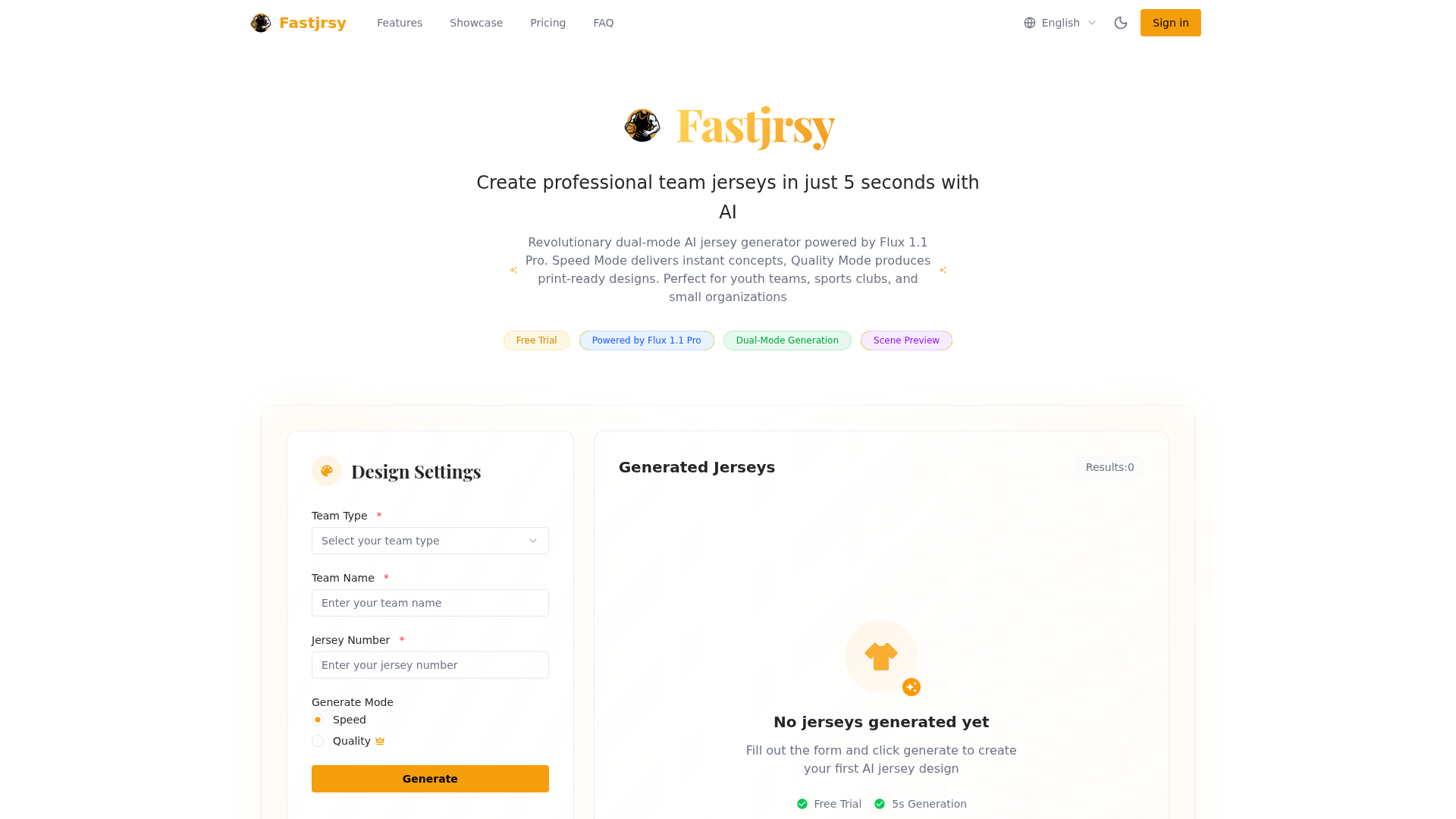 AI Jersey Design - Product Image