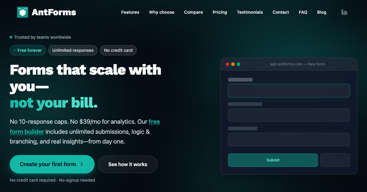 AntForms - Product Image