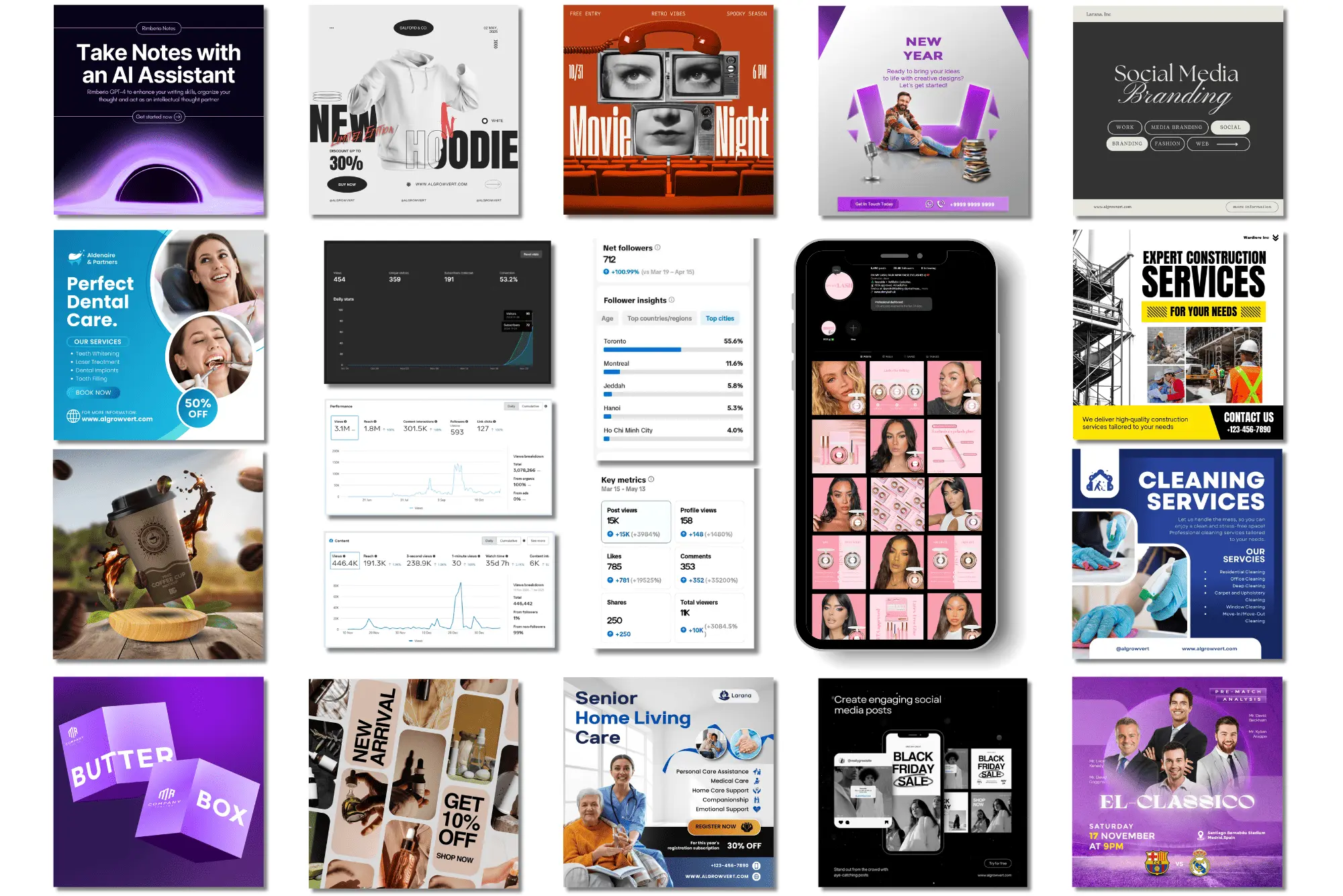 Algrowvert - Social Media That Builds Real Connections - Product Image