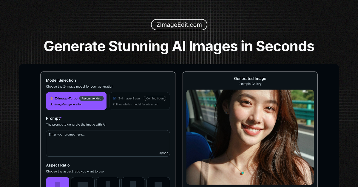 Z-Image-Edit - Product Image