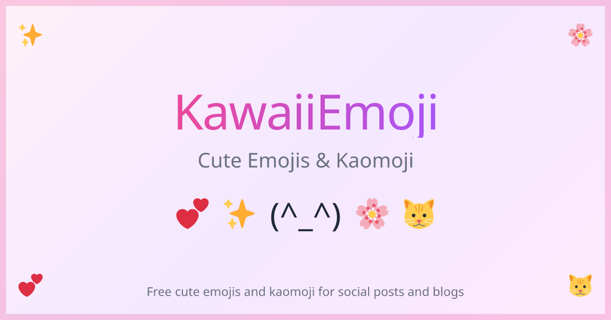 KawaiiEmoji - Product Image