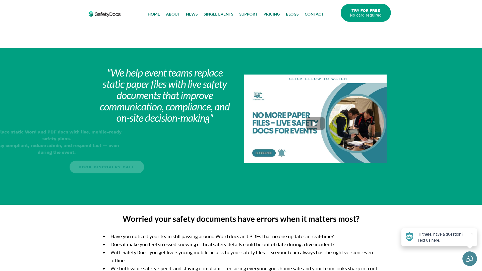 SafetyDocs - Product Image