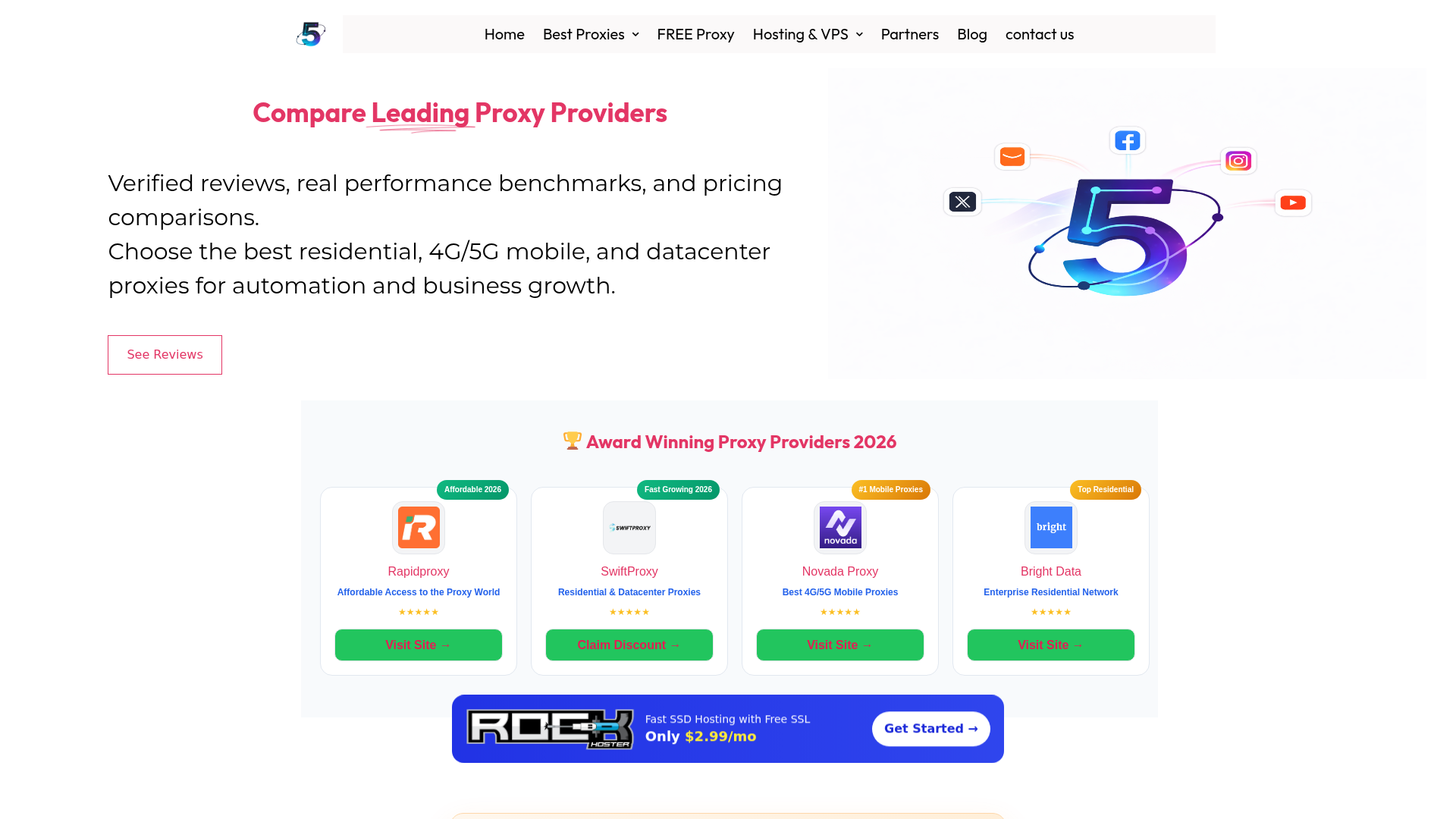 5-Proxy.com - Product Image