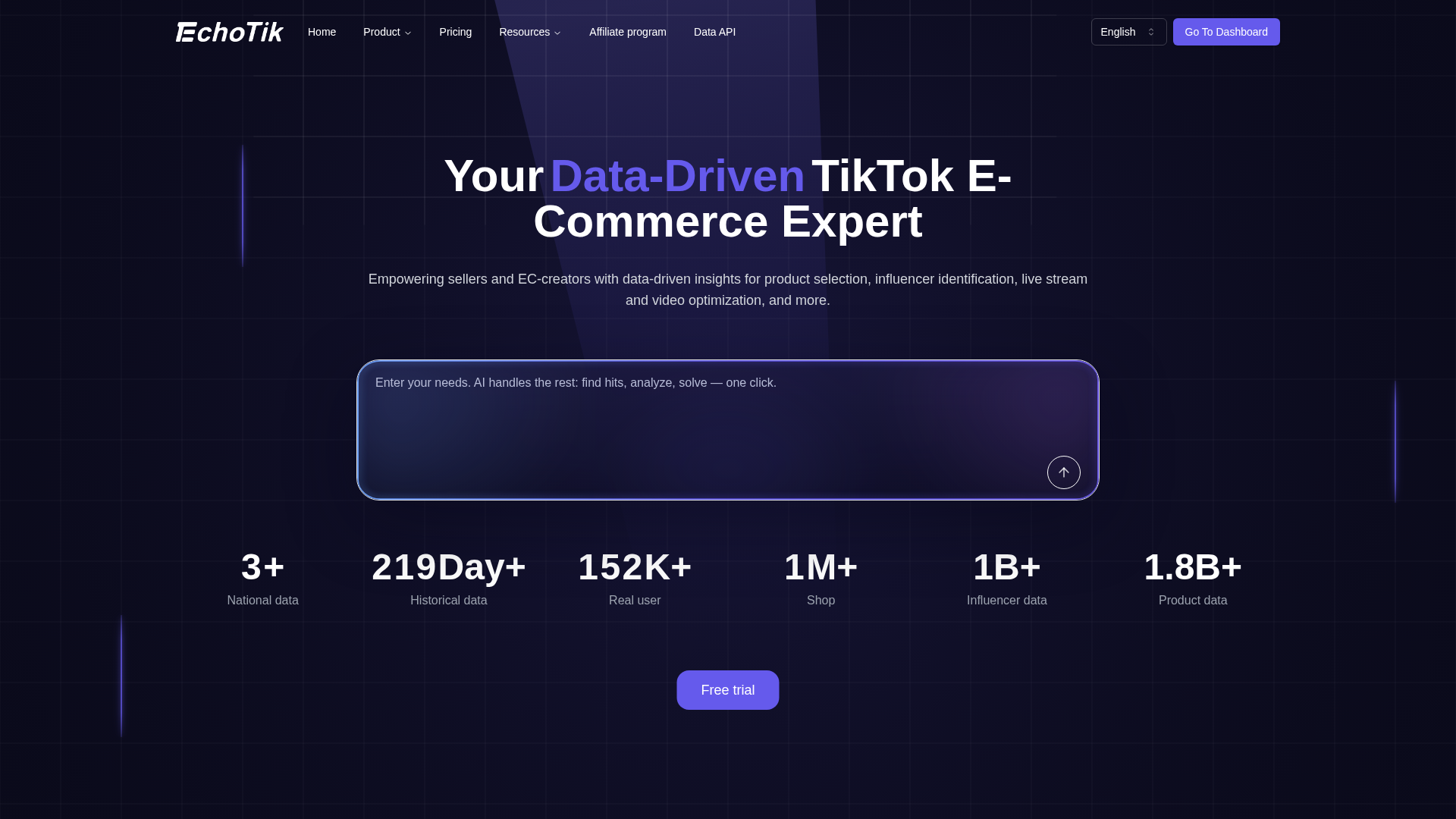EchoTik - Product Image