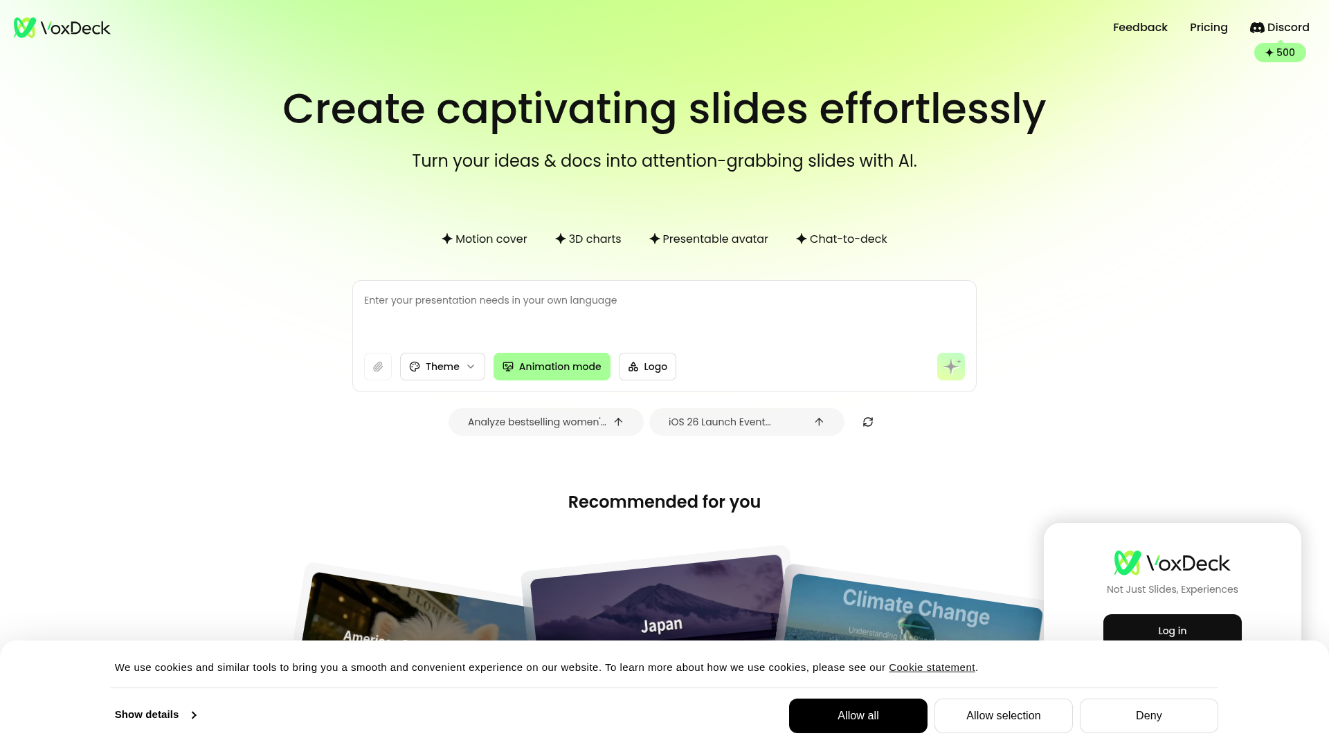 VoxDeck - Product Image