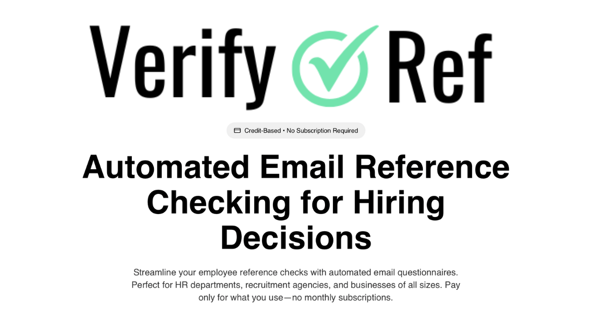 VerifyRef - Product Image