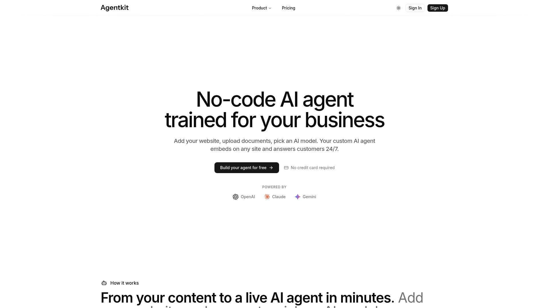 Agentkit - Product Image