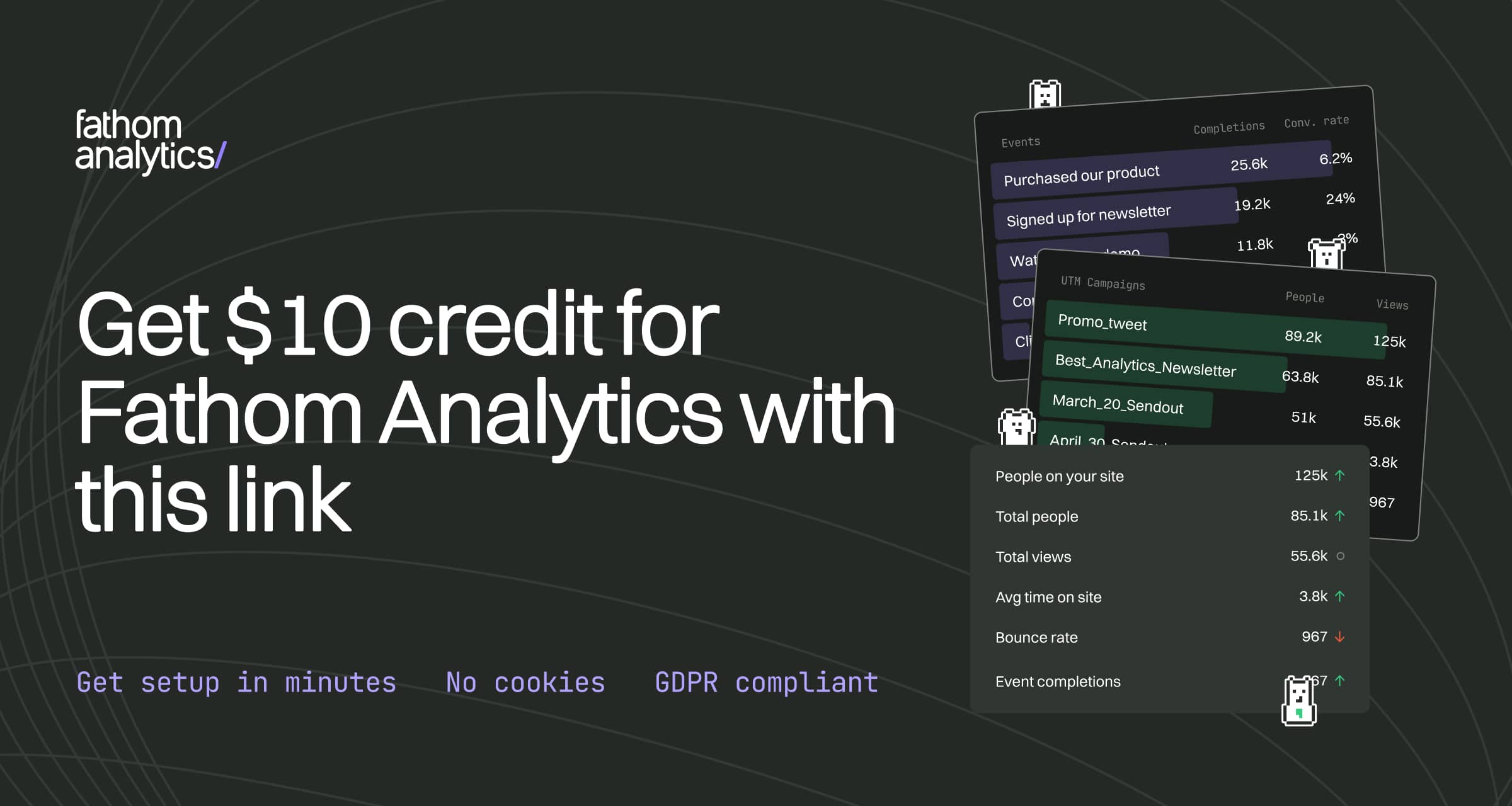 Fathom Analytics - Product Image