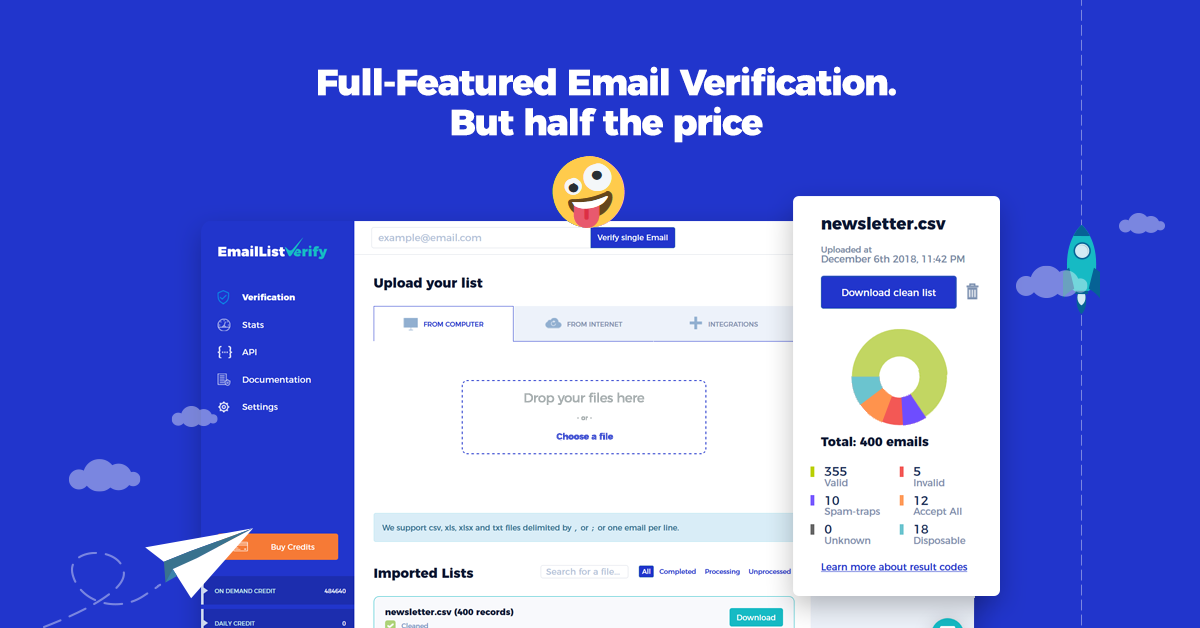 EmailListVerify - Product Image