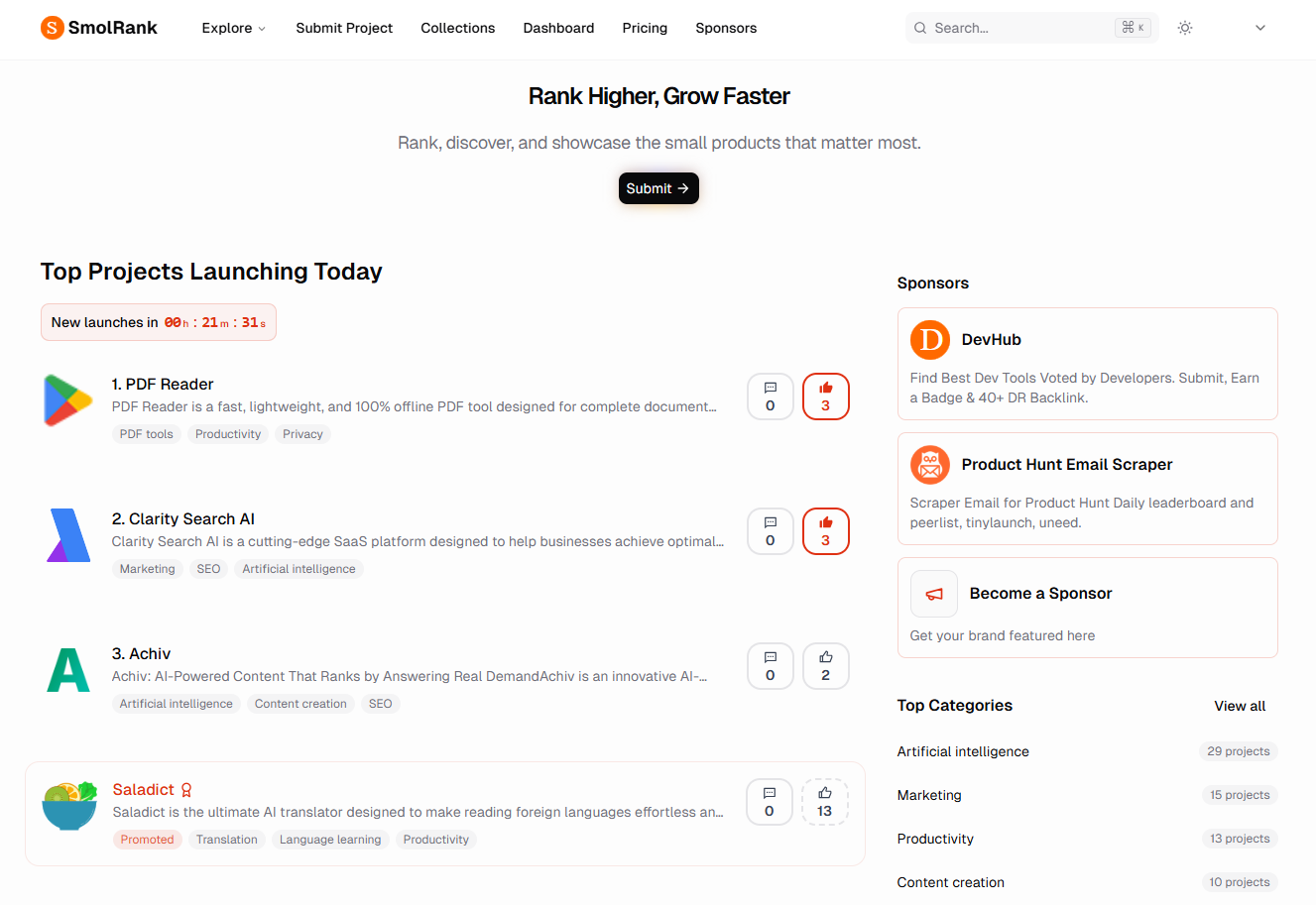SmolRank - Product Image