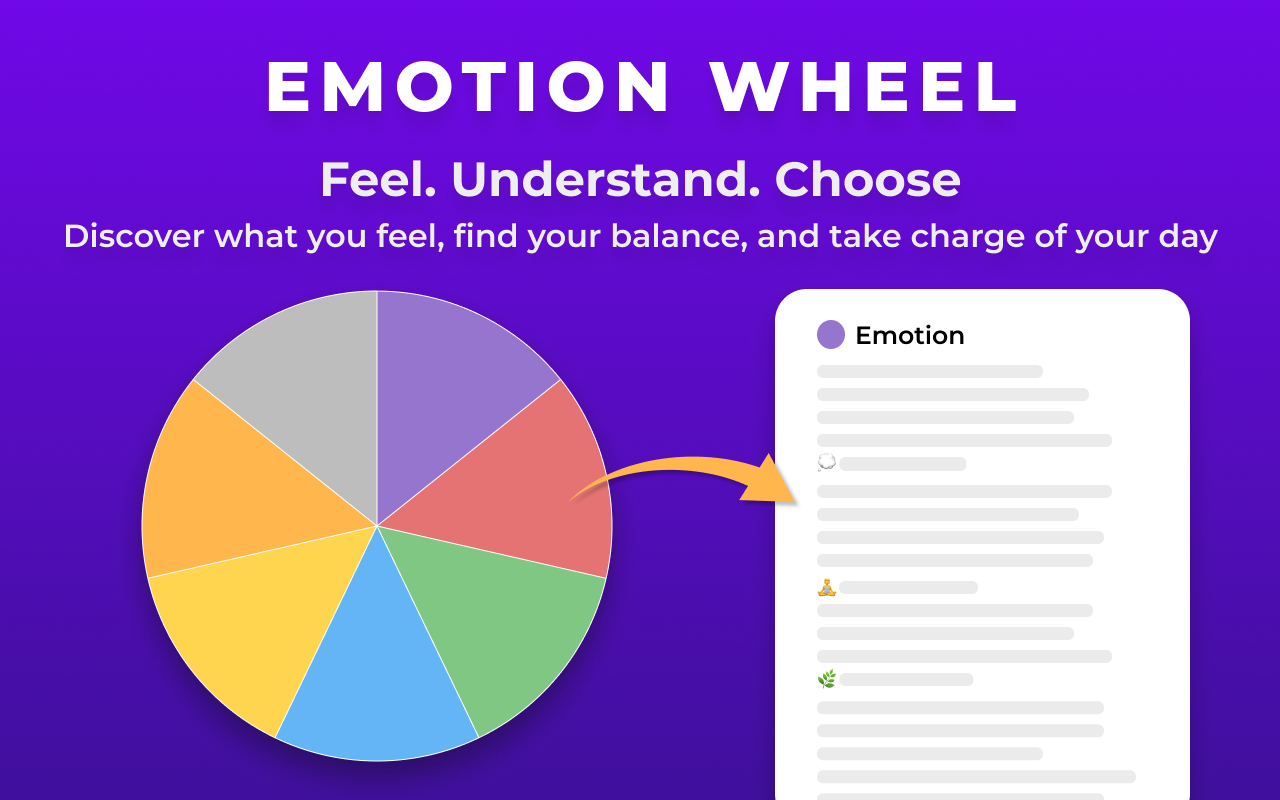 Emotion Wheel - Product Image