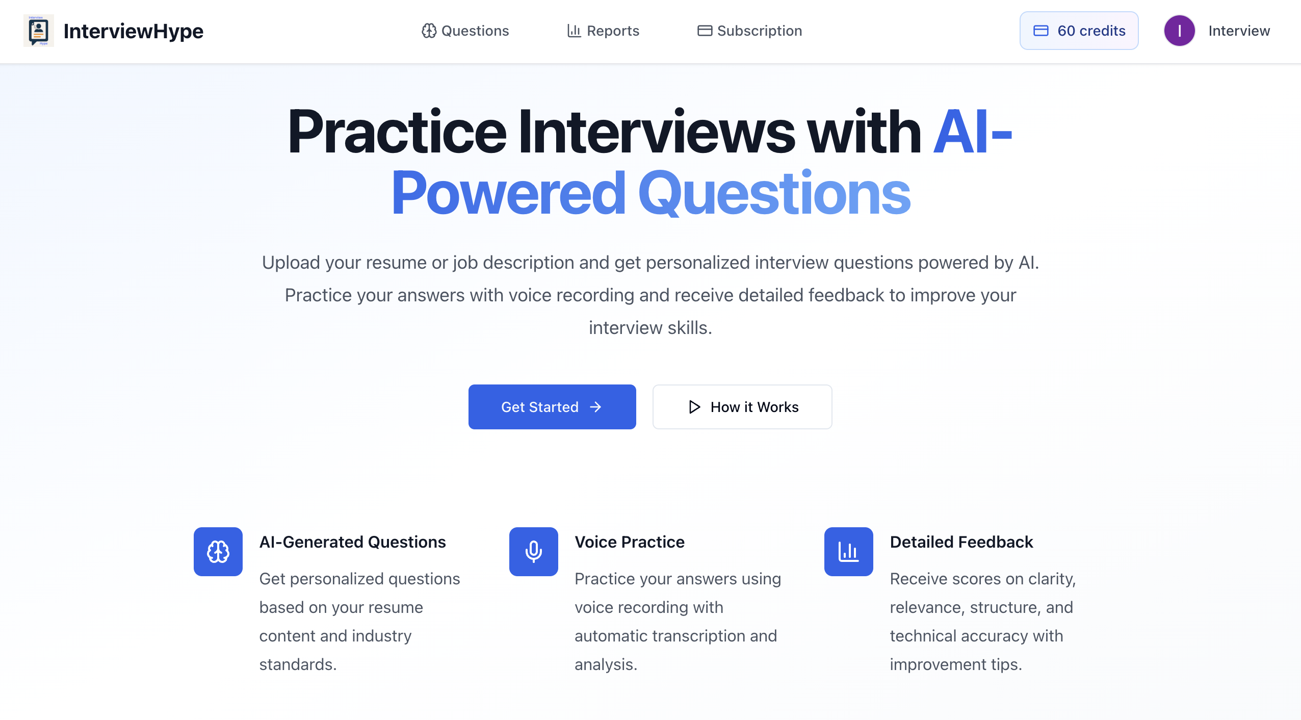 InterviewHype - Product Image