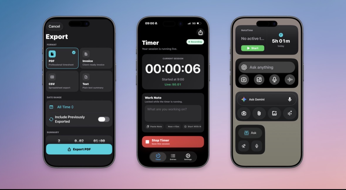 NotaTime - Product Image
