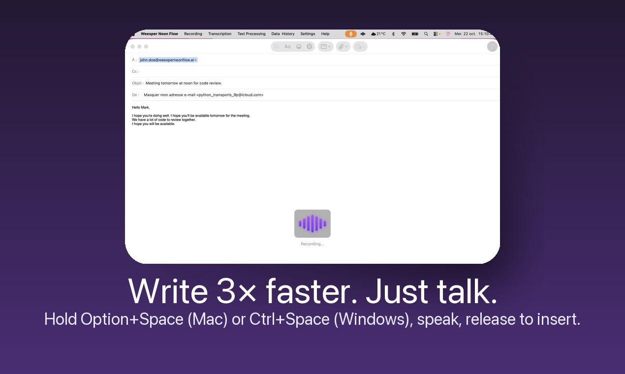 Weesper Neon Flow - Product Image