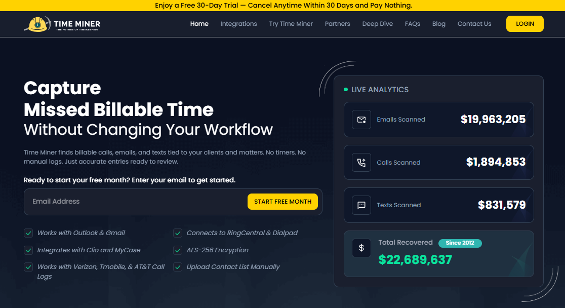 Time Miner - Product Image