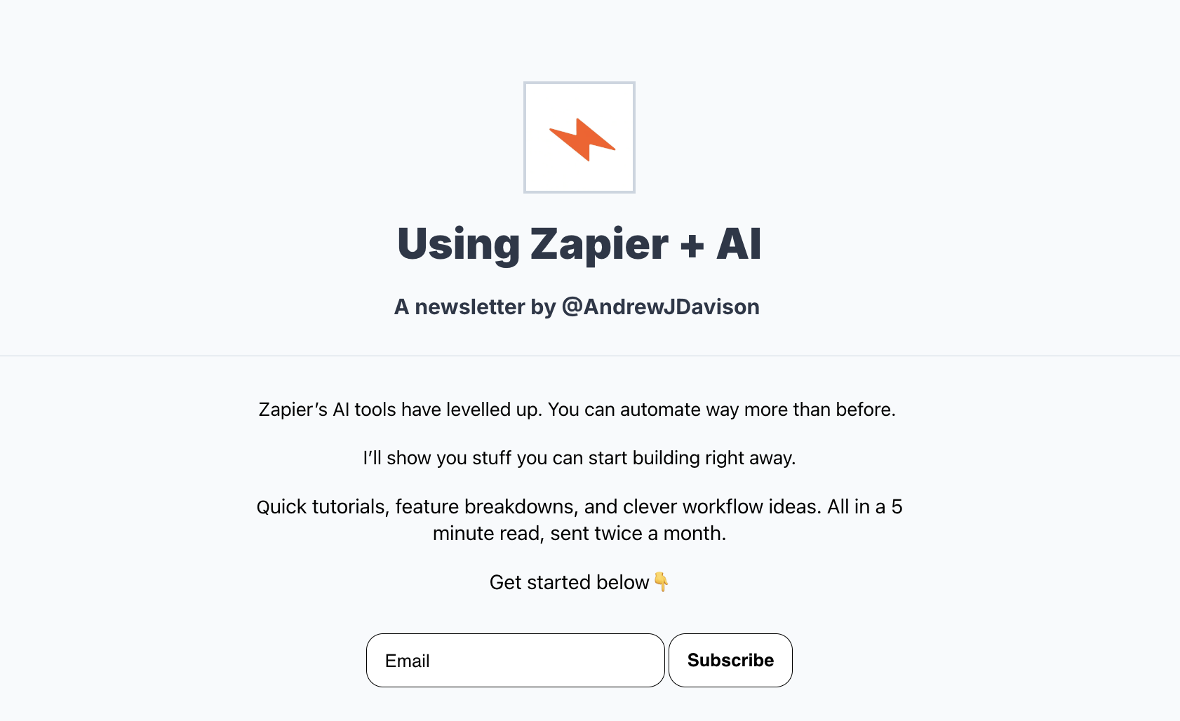 Using Zapier + AI - Product Image