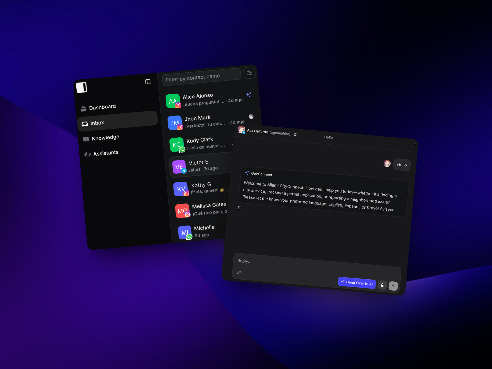 Invent Assistants for Customer Service - Product Image