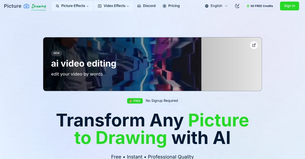 Picture to Drawing - Product Image