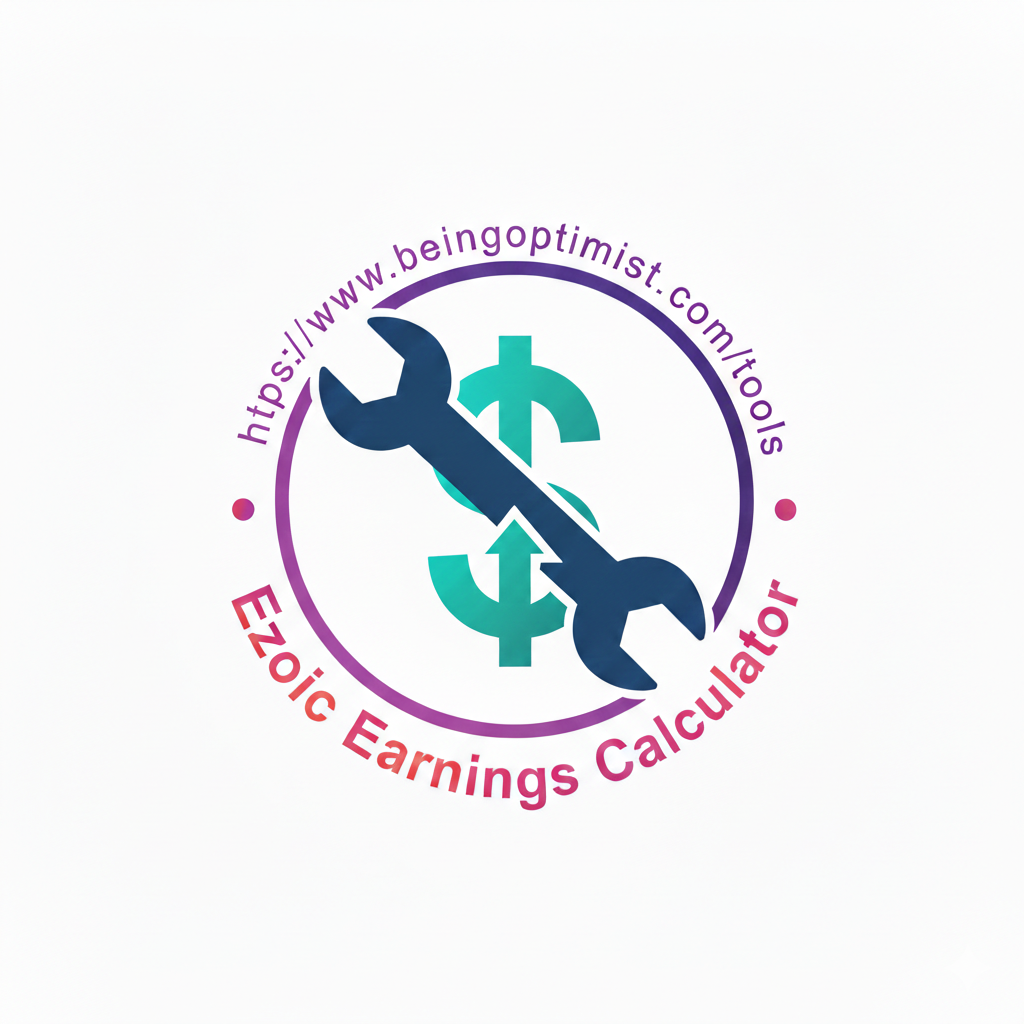 Ezoic Earnings Calculator logo
