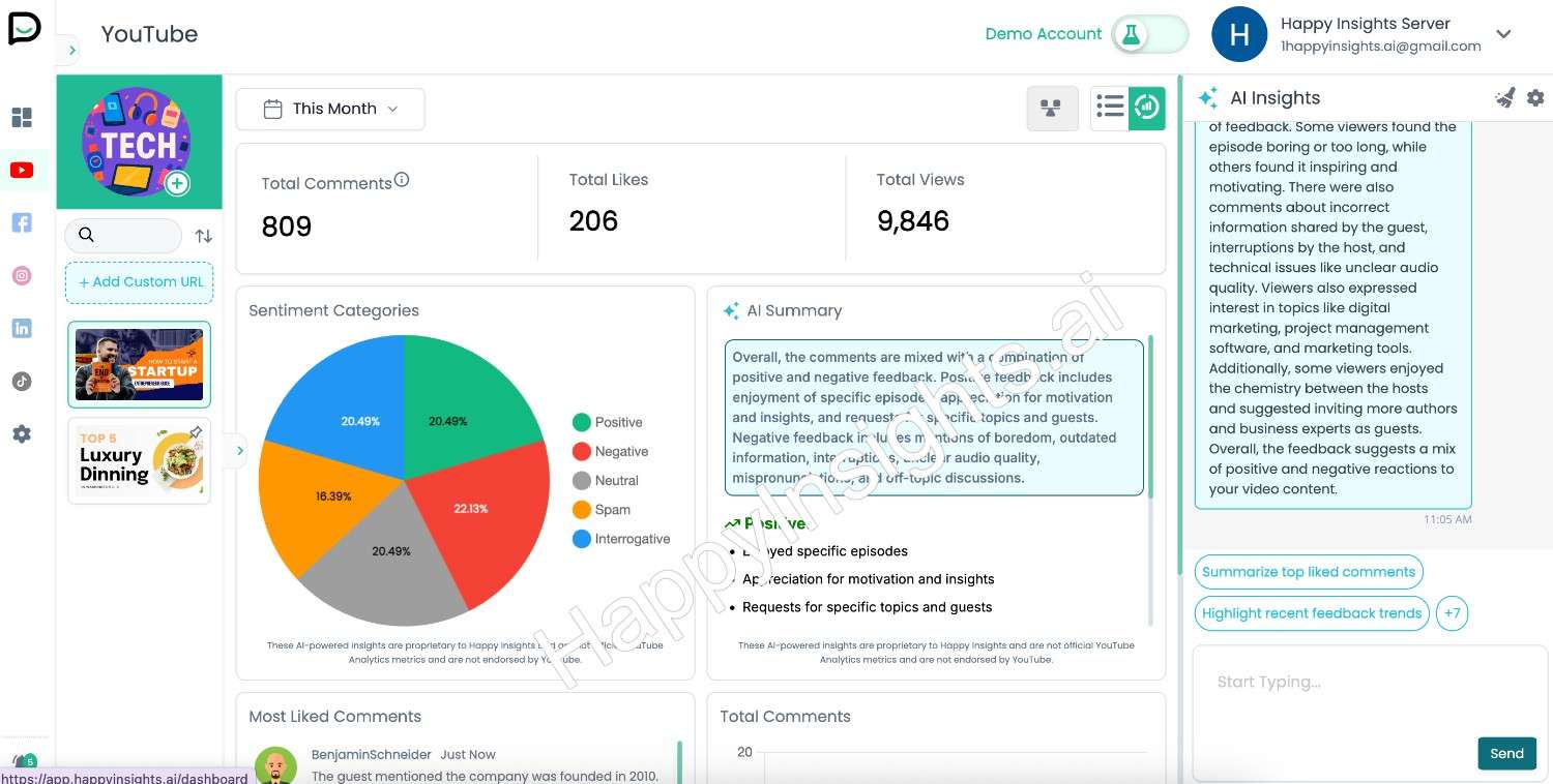 HappyInsights.ai - Product Image