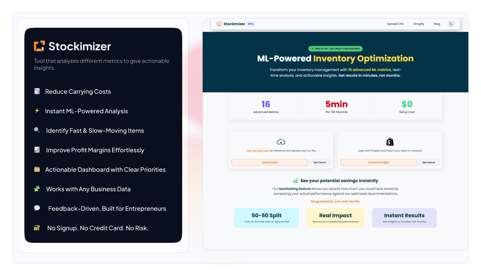 Stockimizer - Product Image
