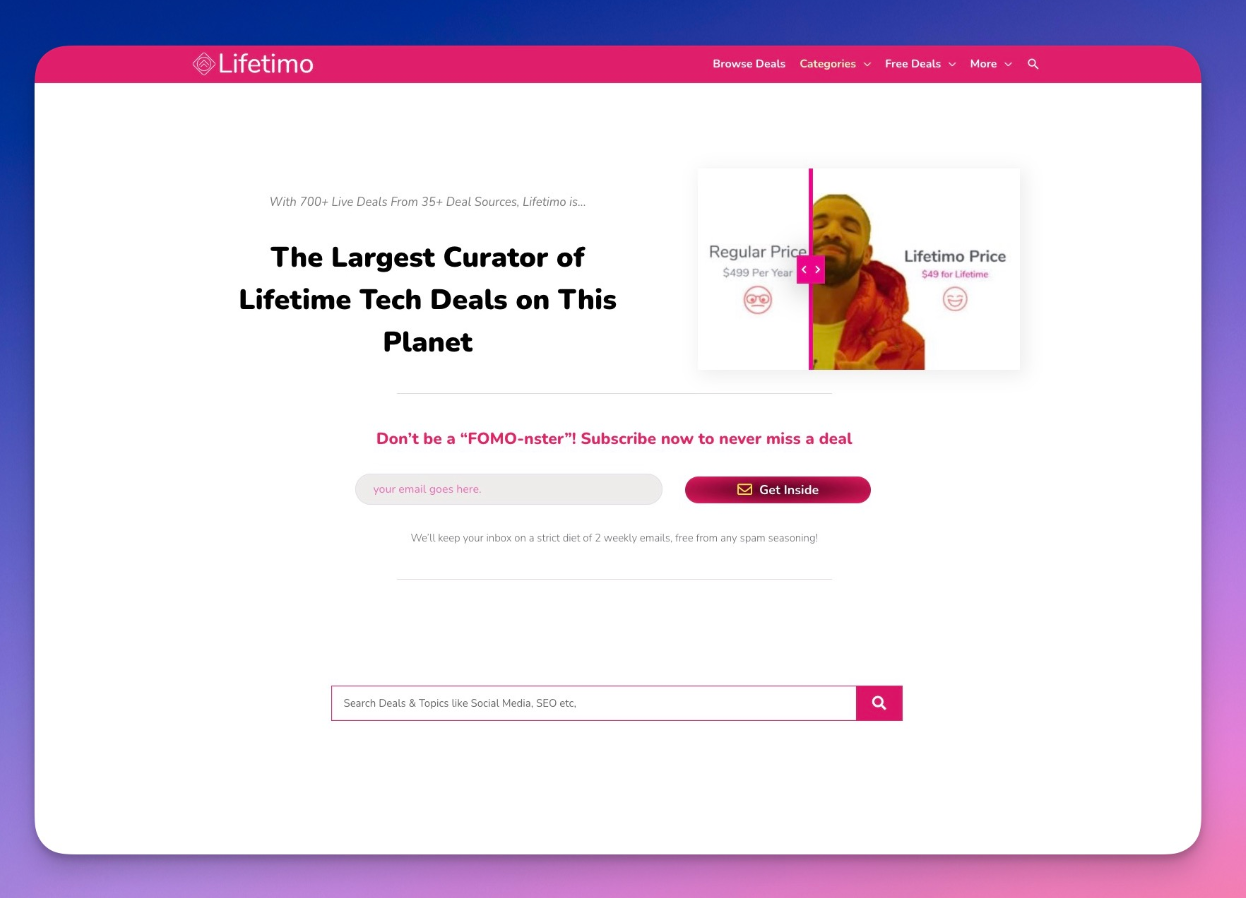 Lifetimo - Product Image